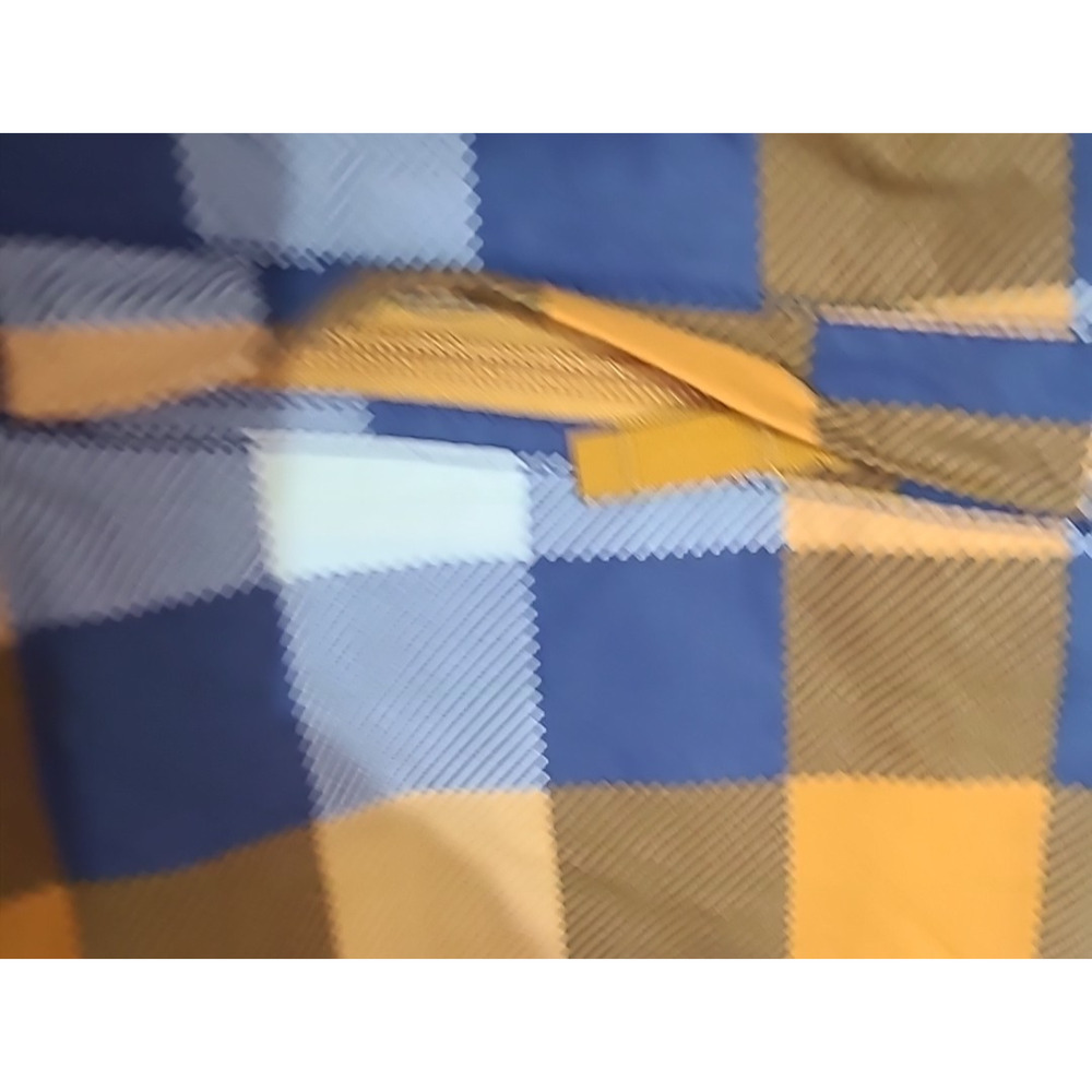 Mini Boden Snow Ski Pants Kid's 11-12Y Gold Yellow Gray White Plaid Insulated - Picture 5 of 7